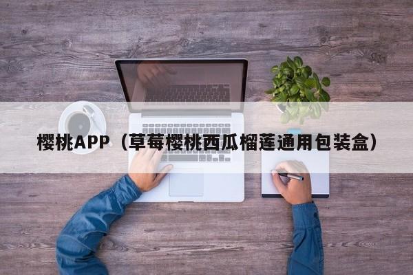 樱桃APP（草莓樱桃西瓜榴莲通用包装盒）