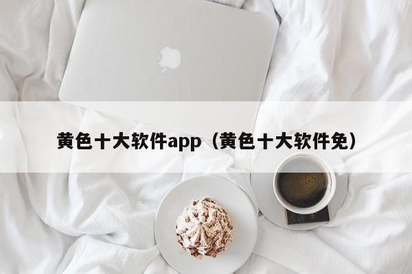 黄色十大软件app（黄色十大软件免）