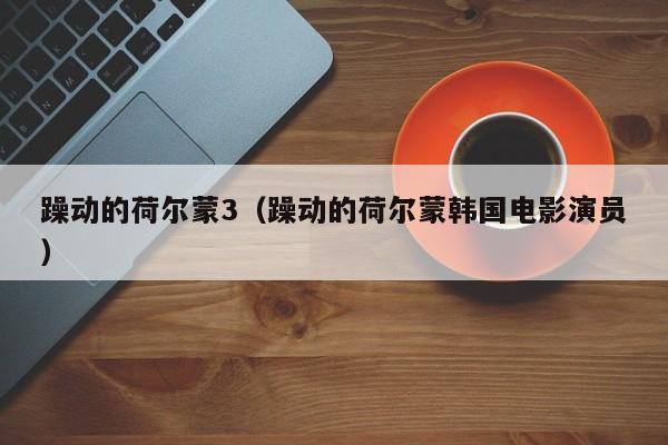 躁动的荷尔蒙3(躁动的荷尔蒙韩国电影演员)