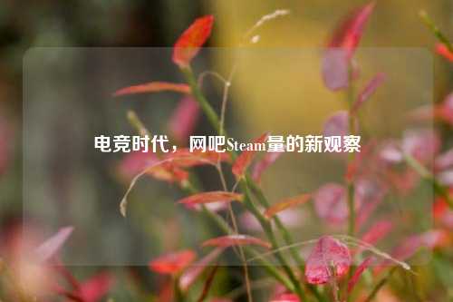 电竞时代，网吧Steam量的新观察